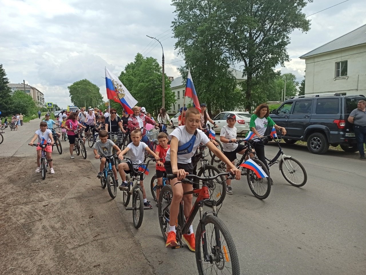 Велопробег Первых, посвященный Дню России