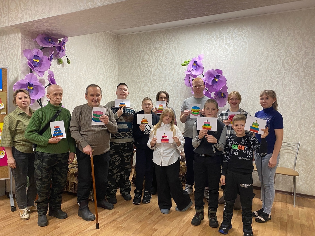 Сладкий праздник в центре социального обслуживания