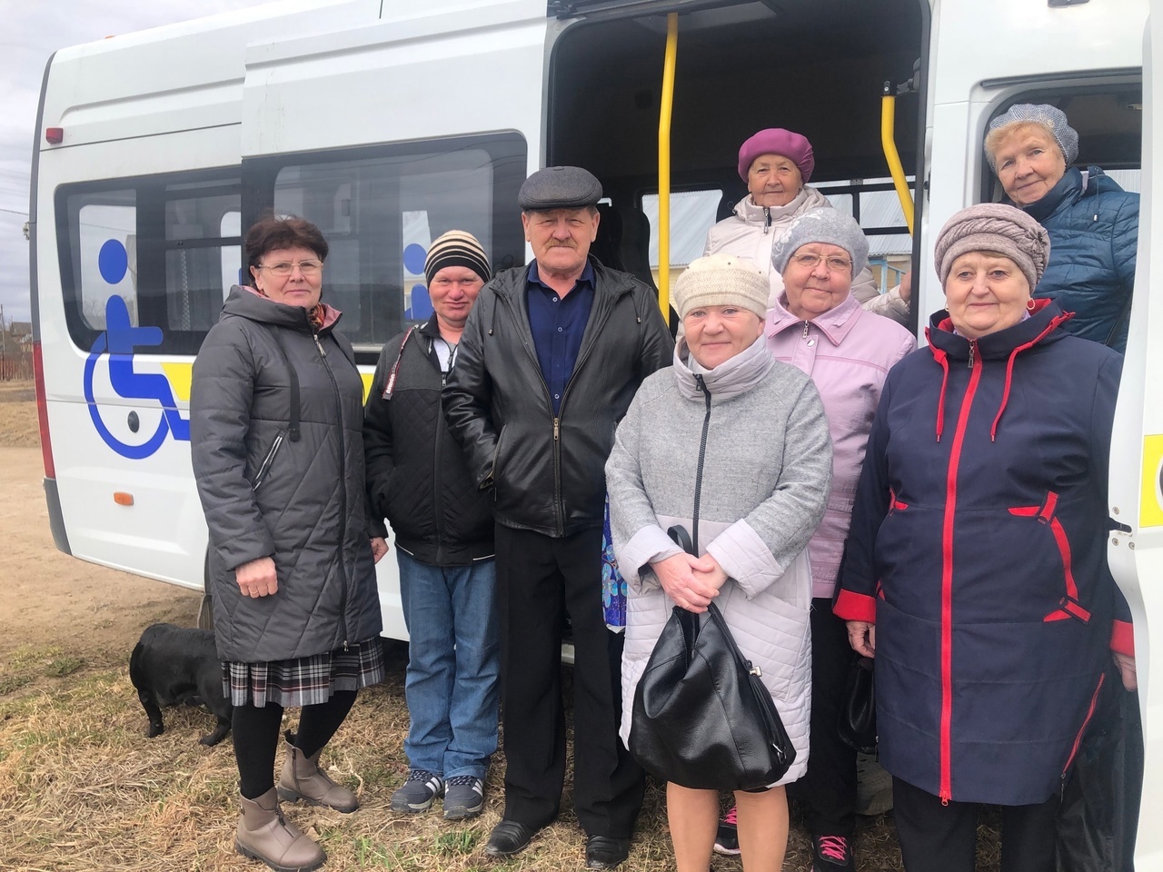 Доставка лиц старше 60 лет для прохождения диспансеризации