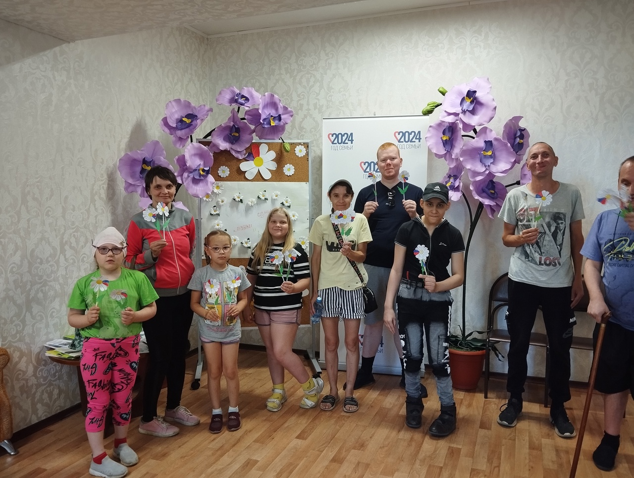 Ромашка - символ Дня семьи, любви и верности