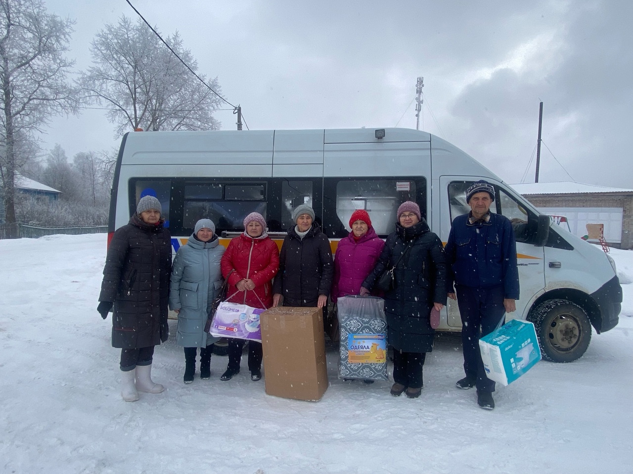 Выезд мобильной социальной службы