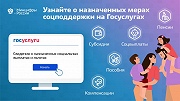 Информирование о мерах соц поддержки на Портале Госуслуг